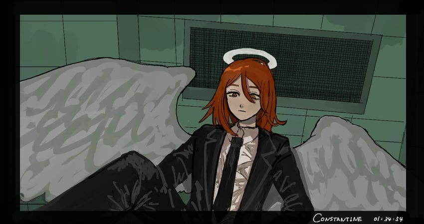angel devil (chainsaw man and 1 more) drawn by hhn_965