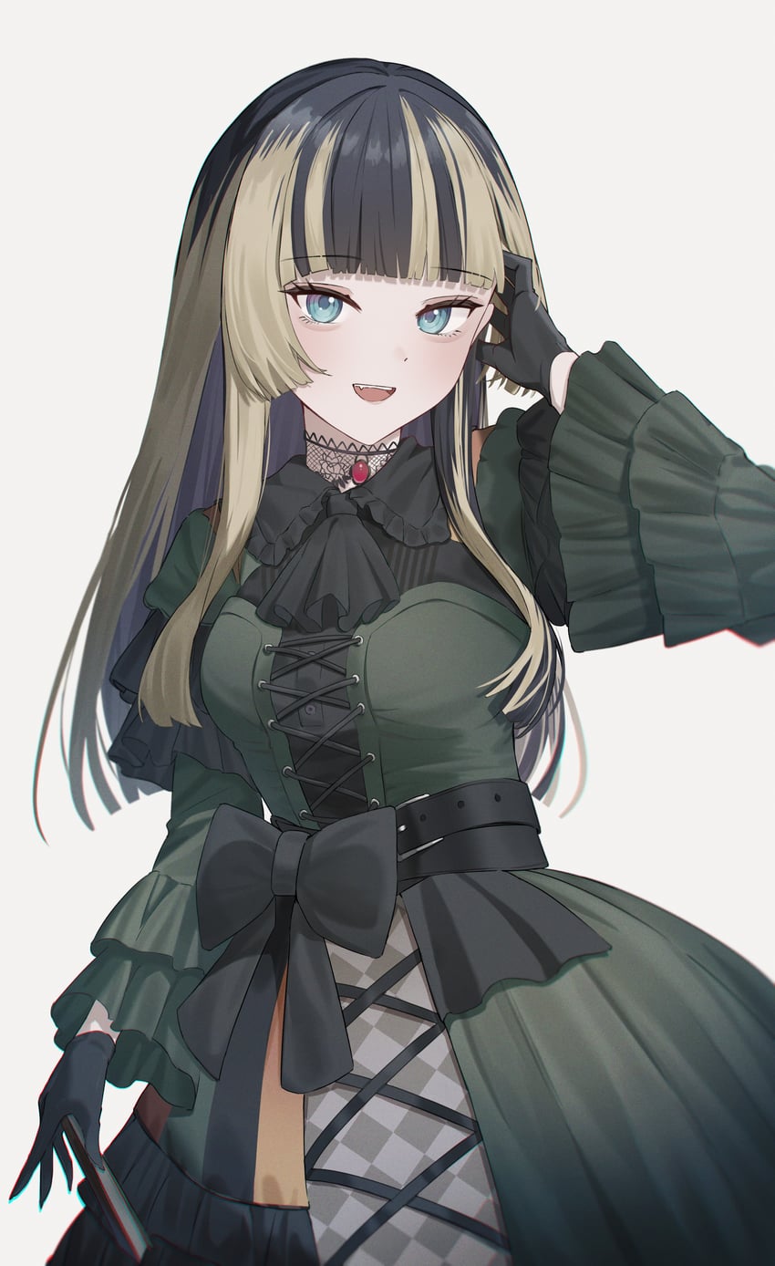 juufuutei raden (hololive and 1 more) drawn by moonlightlight