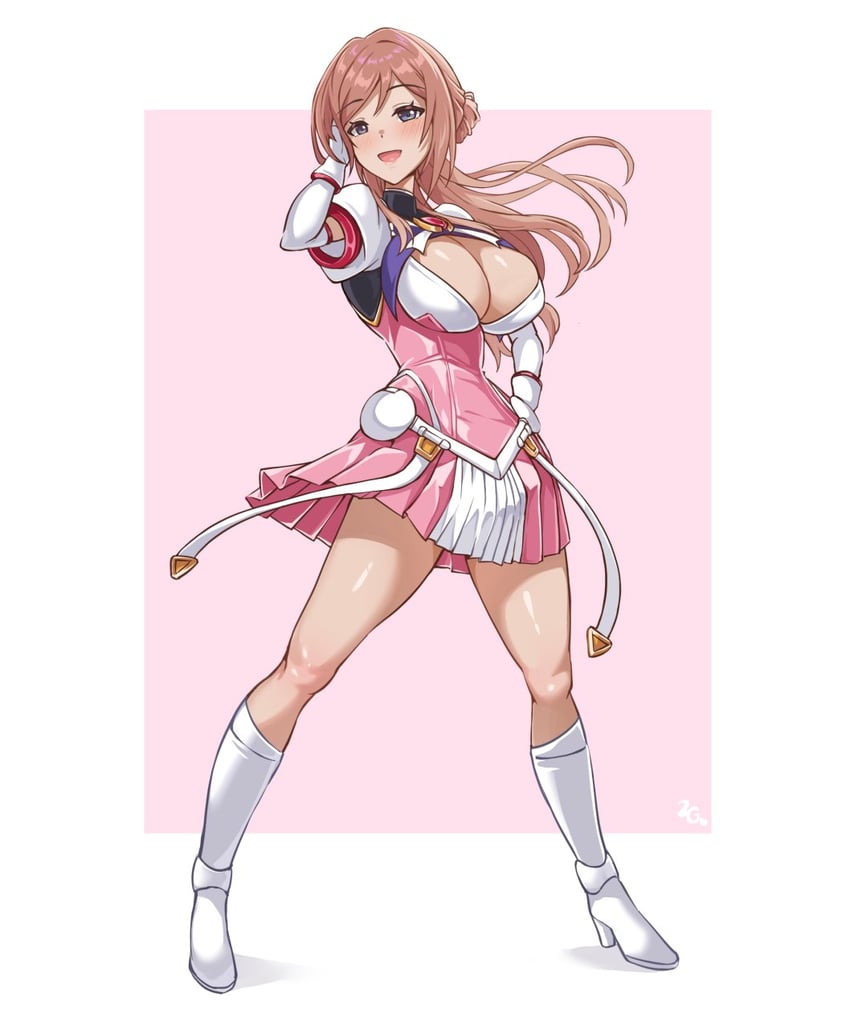 himesaki rinami and escalayer (idolmaster and 3 more) drawn by twogie