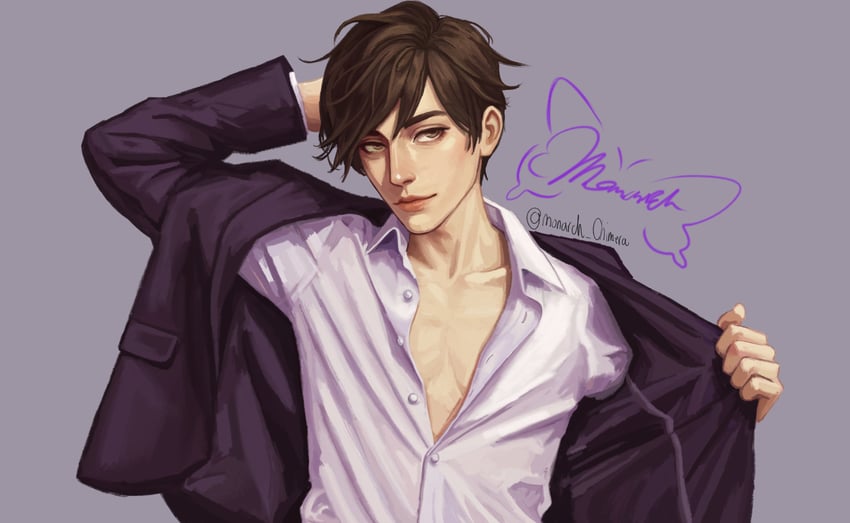 baxter ward (our life and 1 more) drawn by monarch_chimera