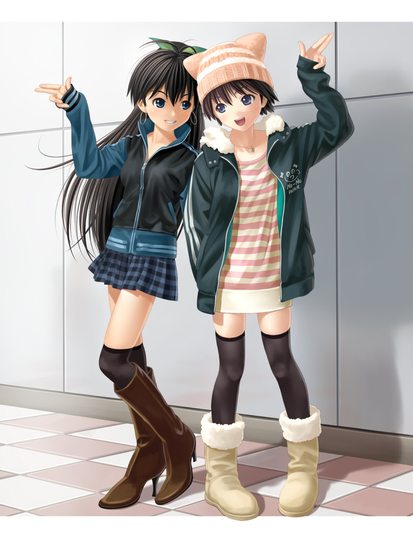 kikuchi makoto, ganaha hibiki, and nonowa (idolmaster) drawn by nekopuchi