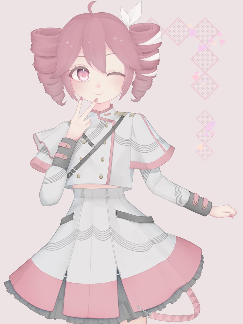 kasane teto (utau and 1 more) drawn by honoka_1782