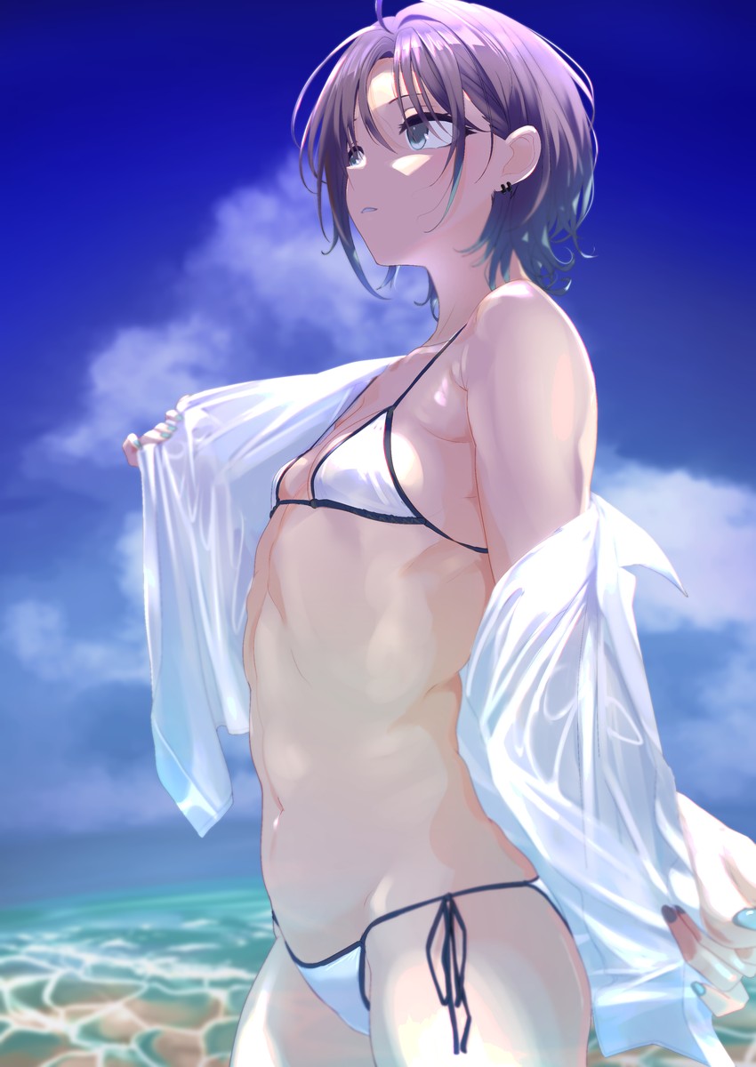 asakura toru (idolmaster and 1 more) drawn by q_(ed69)