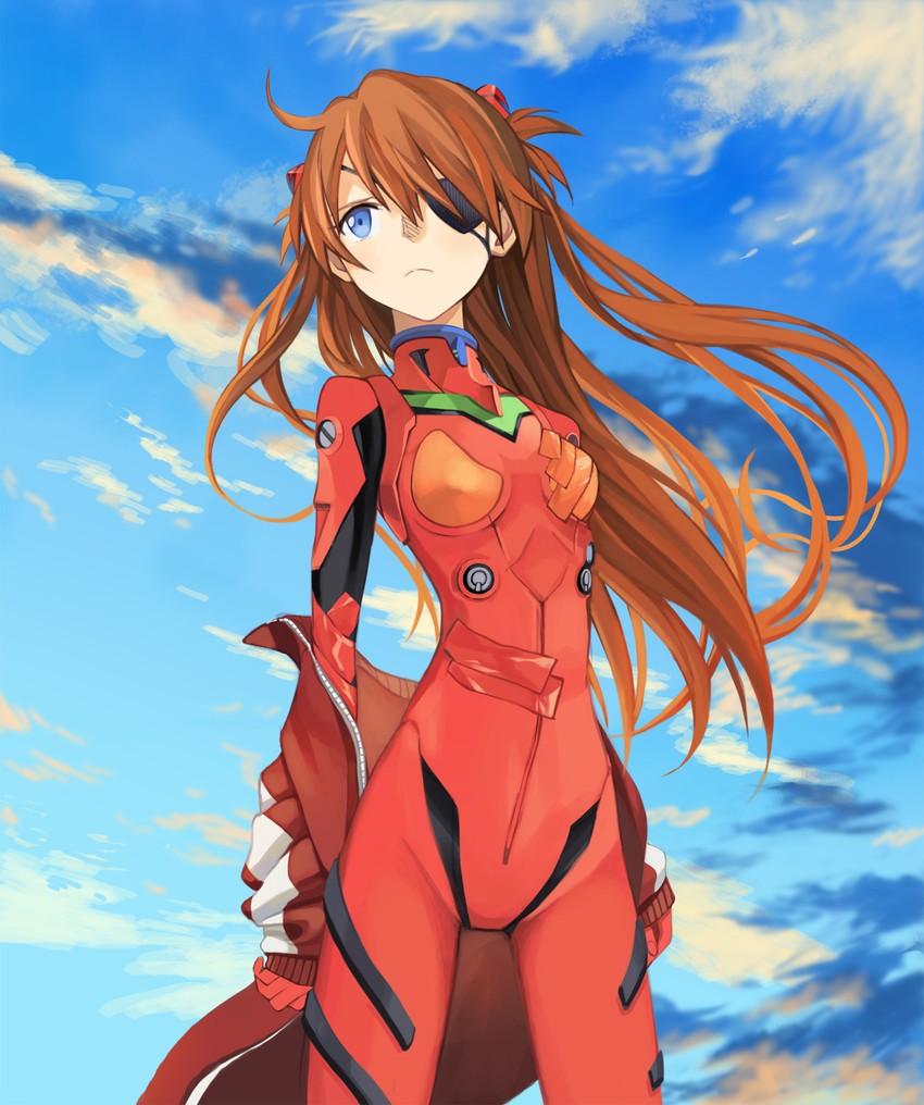 souryuu asuka langley (neon genesis evangelion and 1 more) drawn by kari_kenji