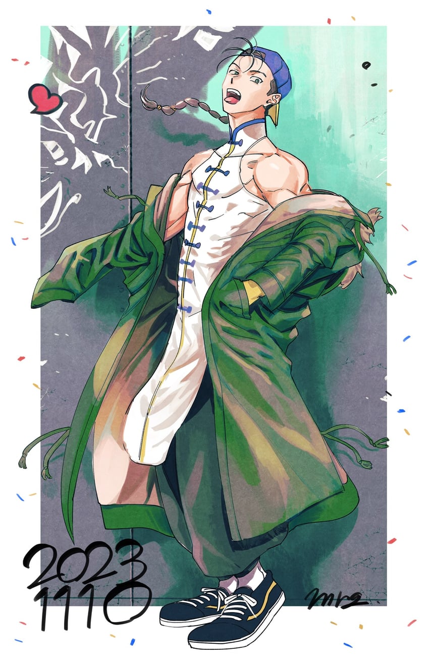yun lee (street fighter and 1 more) drawn by mrg2by