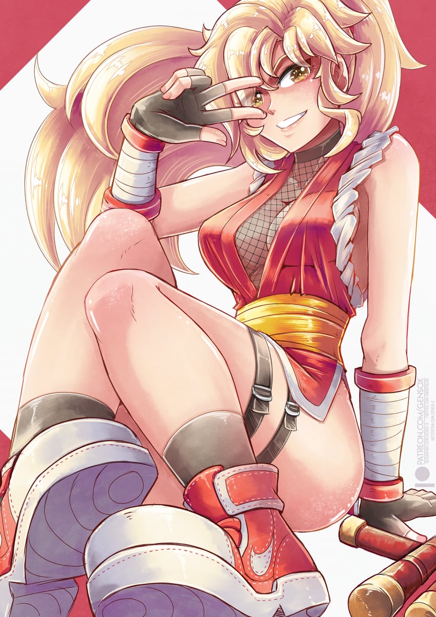 genryuusai maki (final fight) drawn by gensox
