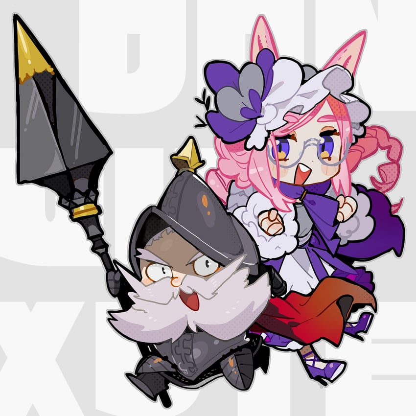 don quixote and sancho panza (fate and 1 more) drawn by hamelon310
