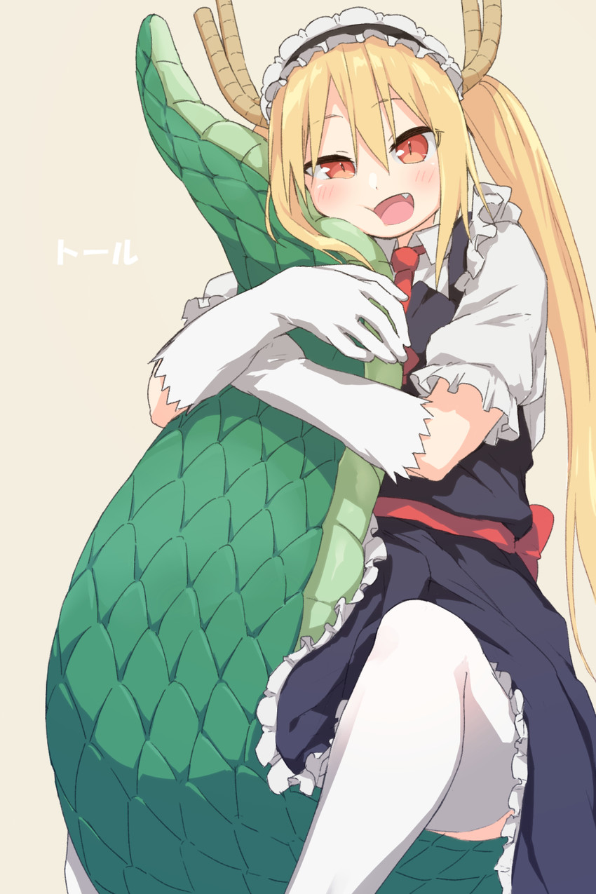 tohru (kobayashi-san chi no maidragon) drawn by hakumei_kosen