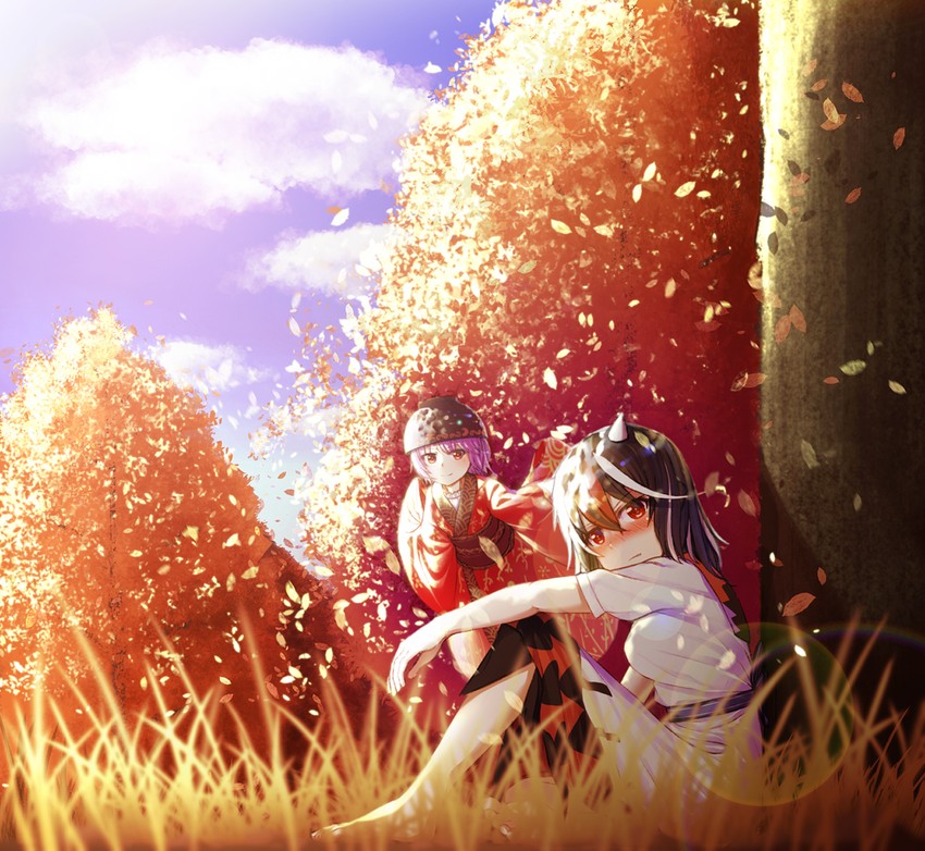 kijin seija and sukuna shinmyoumaru (touhou) drawn by shmmr_shanda