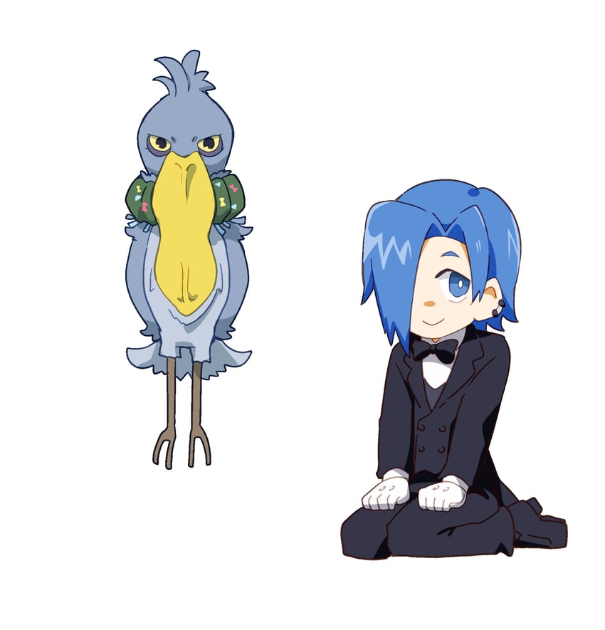 pad-kun and hasshii (classicaloid) drawn by koko_a_tarutarusousu