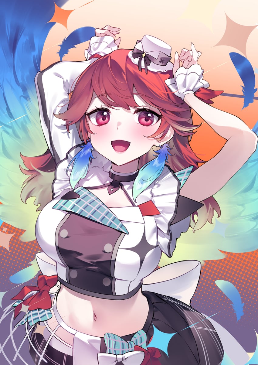 takanashi kiara (hololive and 1 more) drawn by yaguo