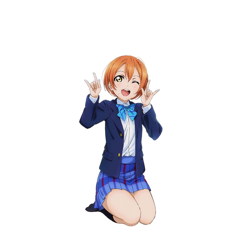 hoshizora rin (love live! and 2 more) drawn by murota_yuuhei