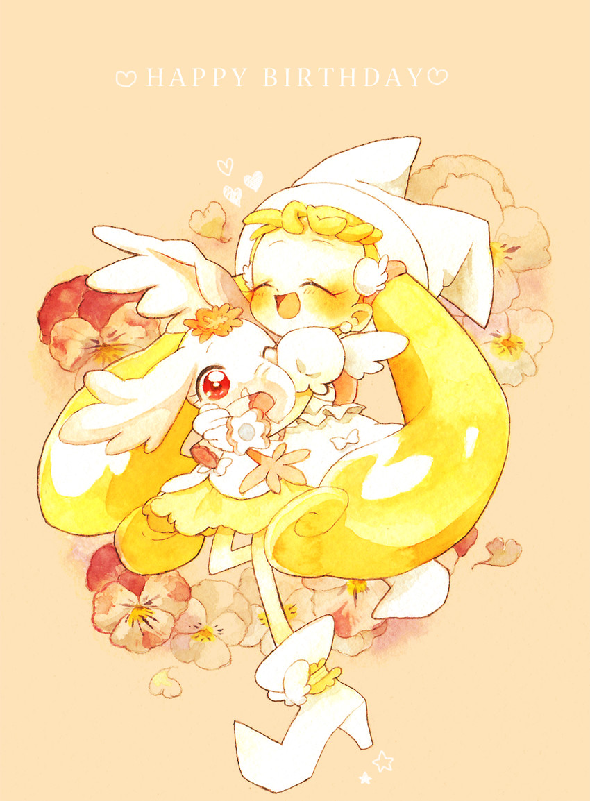 makihatayama hana and pao-chan (ojamajo doremi) drawn by momiji_(lucario)
