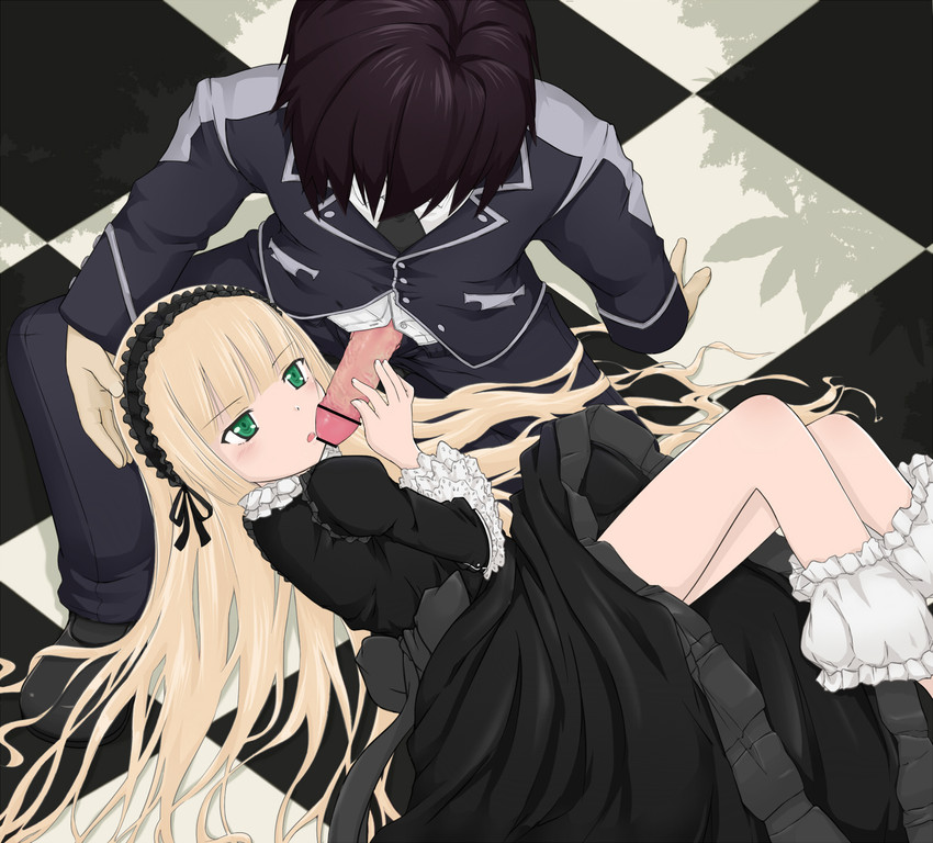 victorica de blois and kujou kazuya (gosick) drawn by zaka-mundo