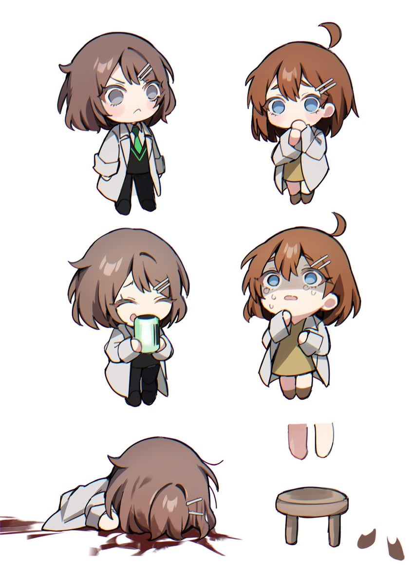 shrenne and michelle (project moon and 2 more) drawn by mu46016419