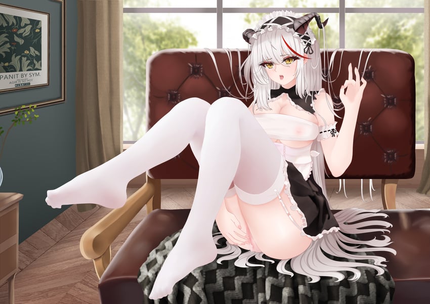 aegir (azur lane) drawn by sym.