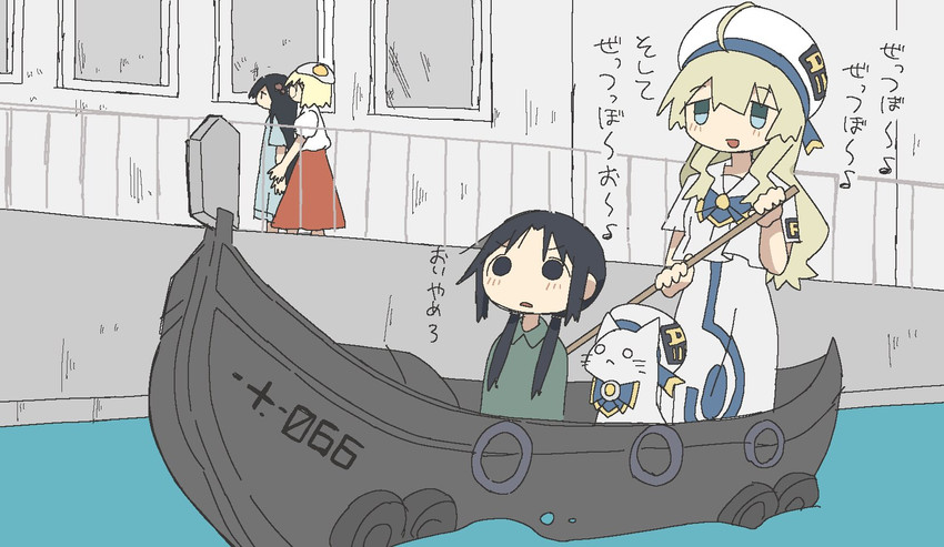 chito, yuuri, aria pokoteng, nuko, tsukishima shijima, and 1 more (aria and 2 more) drawn by megaropa