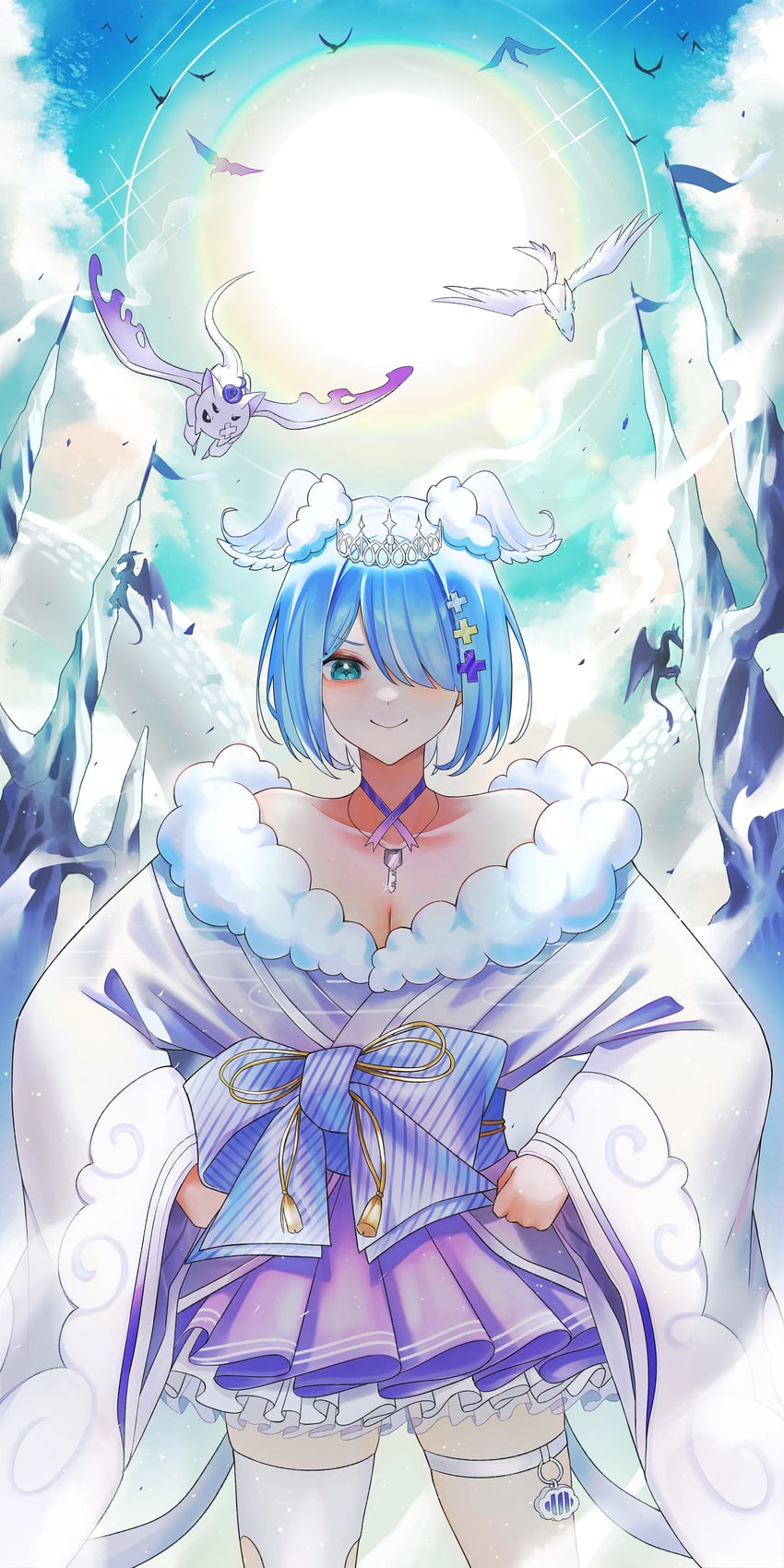 elira pendora and pikl (nijisanji and 1 more) drawn by gfpebs