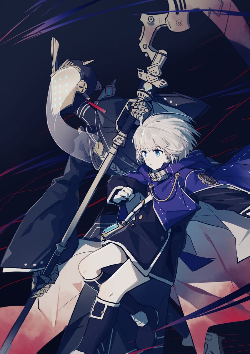 lilac and nola (ender lilies quietus of the knights and 1 more) drawn by ganezugarrrrr