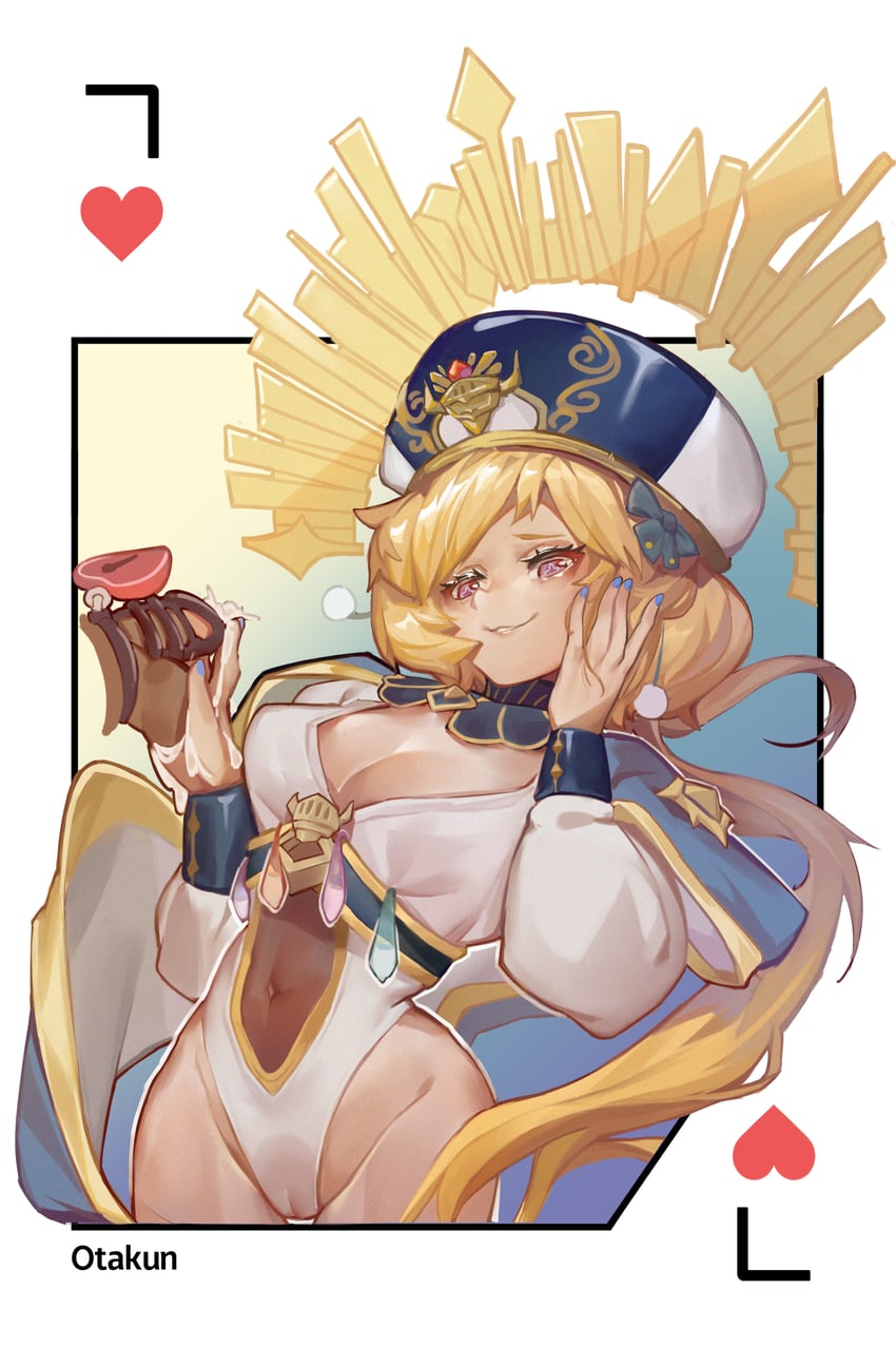 chosen one's archpriestess veronica (guardian tales) drawn by otakun