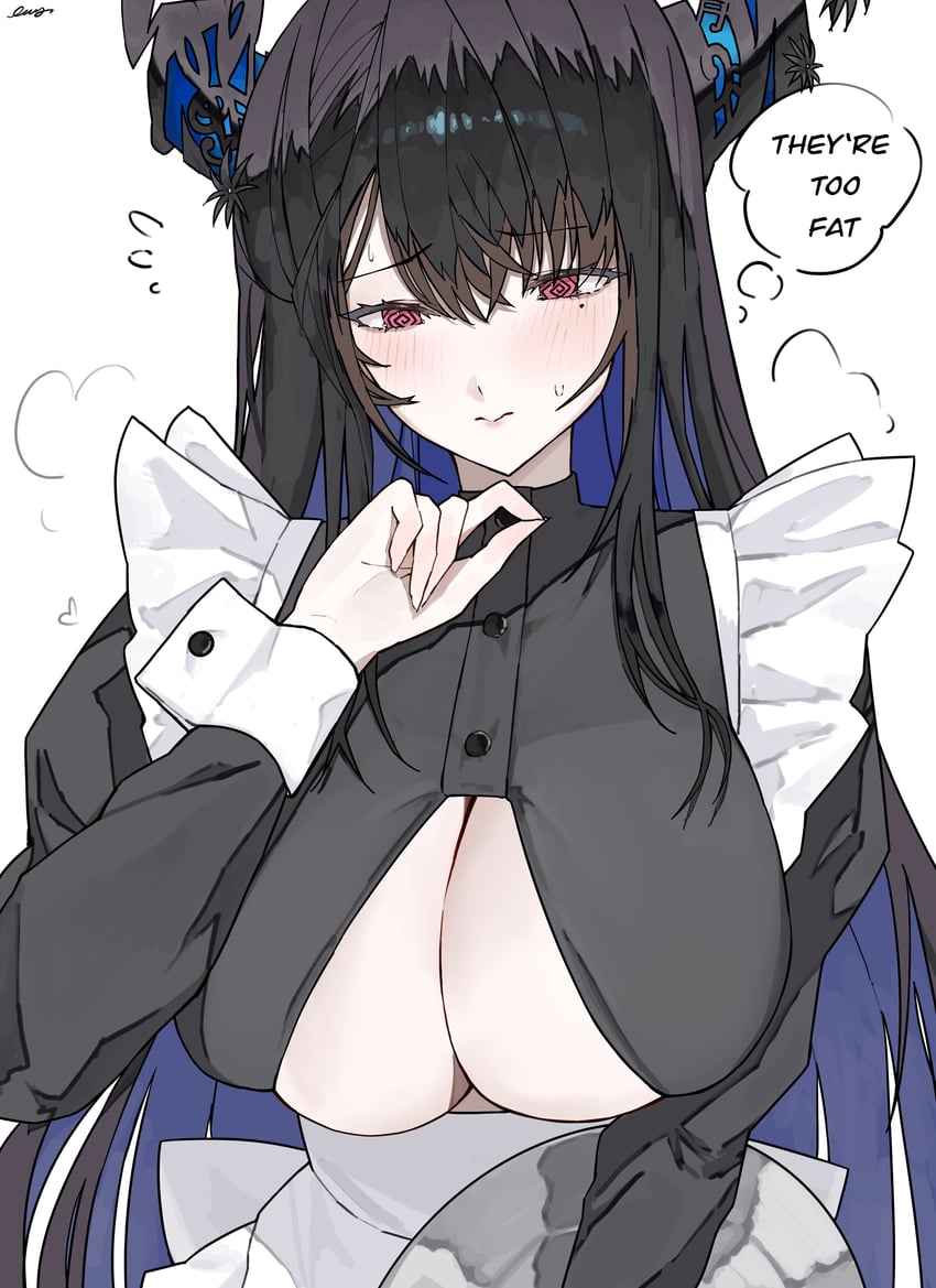 nerissa ravencroft (hololive and 1 more) drawn by ewn