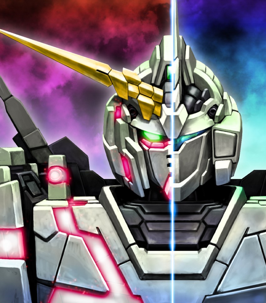 unicorn gundam (gundam and 1 more) drawn by aniki_gunsou