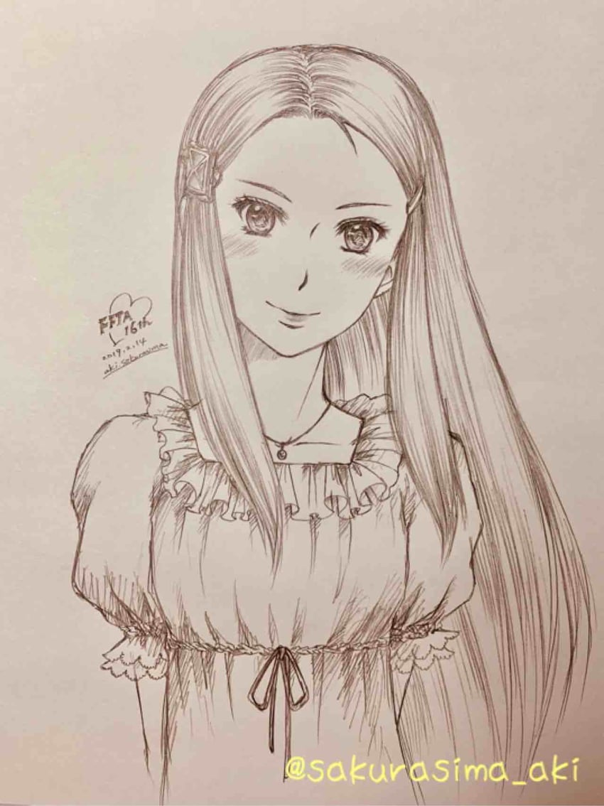 ritz malheur (final fantasy and 1 more) drawn by sakura_shima_aki