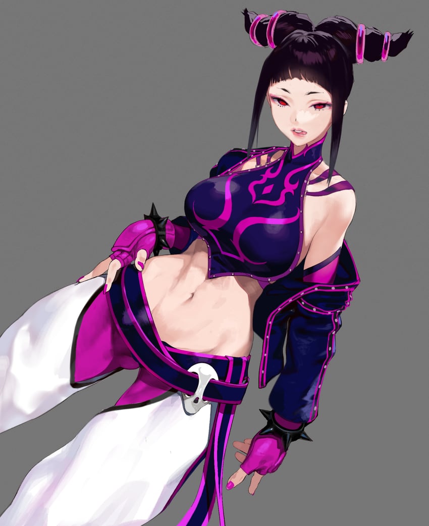 han juri (street fighter and 1 more) drawn by conto