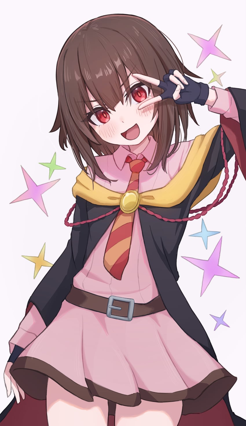 megumin (kono subarashii sekai ni shukufuku wo! and 1 more) drawn by icetea_art