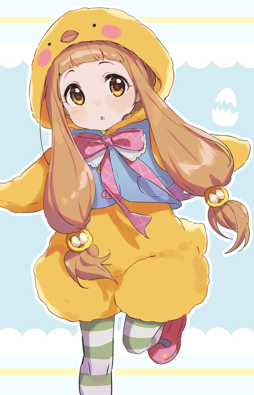 ichihara nina (idolmaster and 2 more) drawn by yumesaki_nana