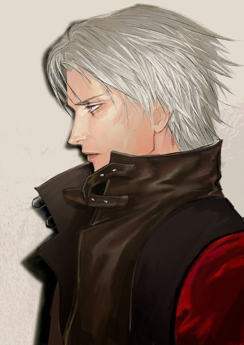 dante (devil may cry and 1 more) drawn by clif_um