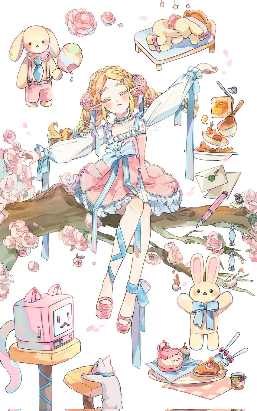 princess zelda (the legend of zelda and 1 more) drawn by didi_en_ilu