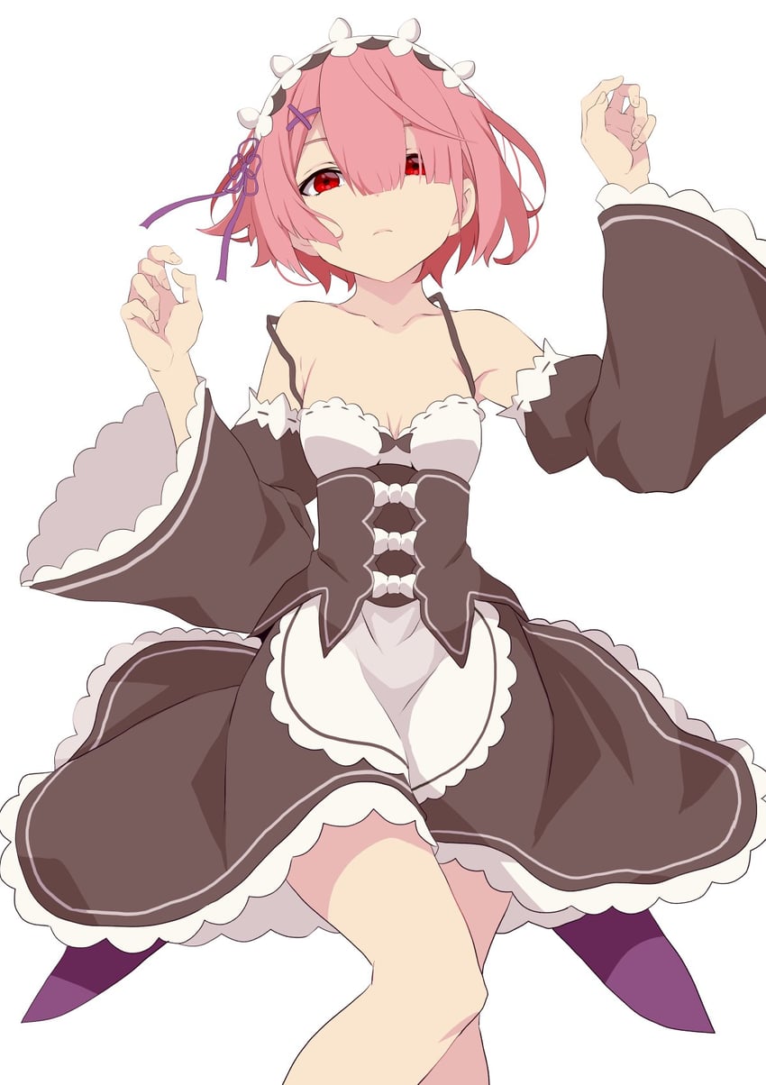 ram (re:zero kara hajimeru isekai seikatsu) drawn by yasehattagi