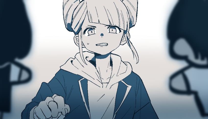 fukurai azami, tomarigi yasumi, and meguriya ayumu (toshi densetsu kaitai center) drawn by 100387l