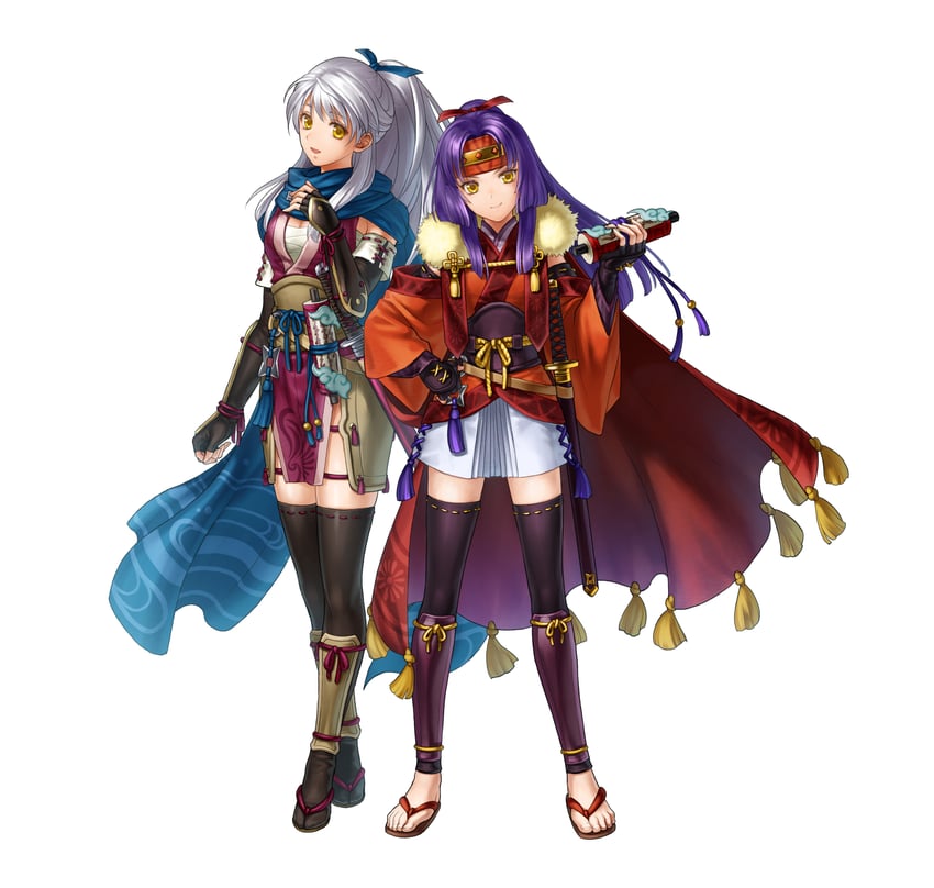 micaiah and sanaki kirsch altina (fire emblem and 2 more) drawn by kita_senri