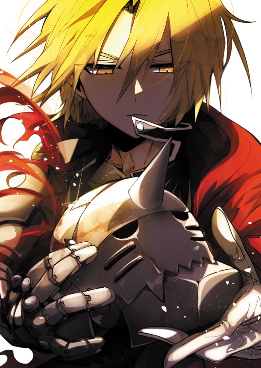 edward elric and alphonse elric (fullmetal alchemist) drawn by shunnyun
