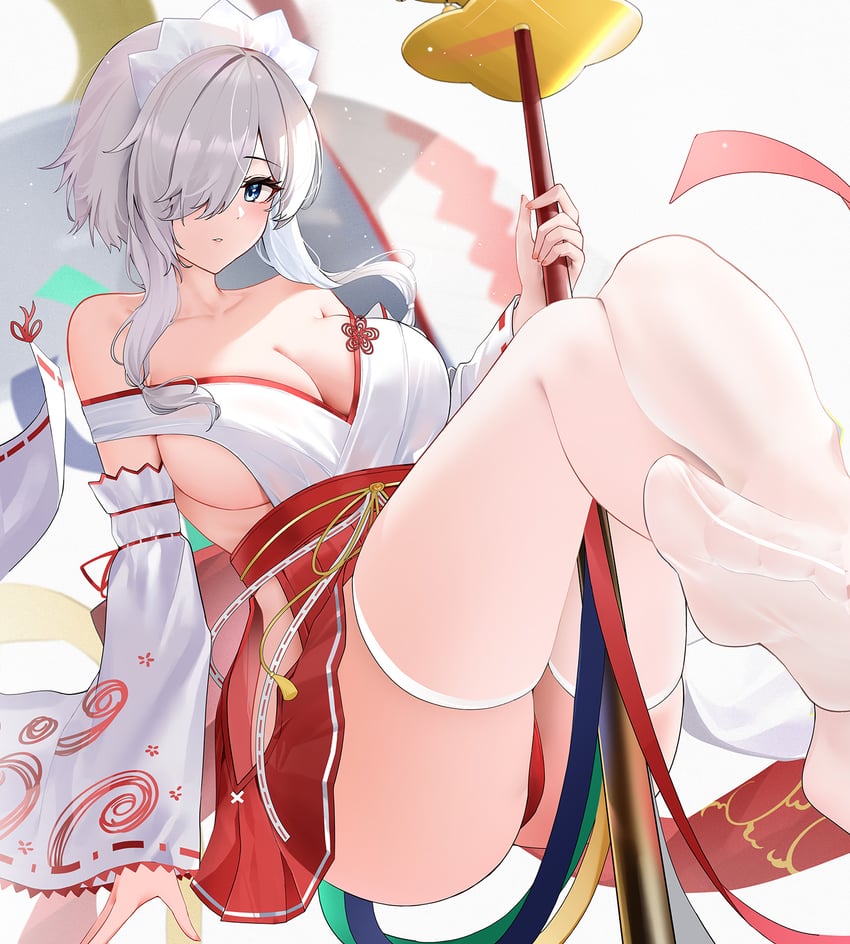 luna (azur lane and 2 more) drawn by qing_wu