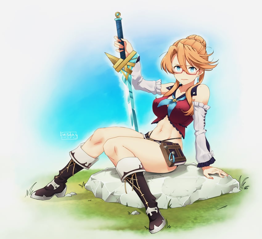 laxia von roswell (ys and 1 more) drawn by ledy