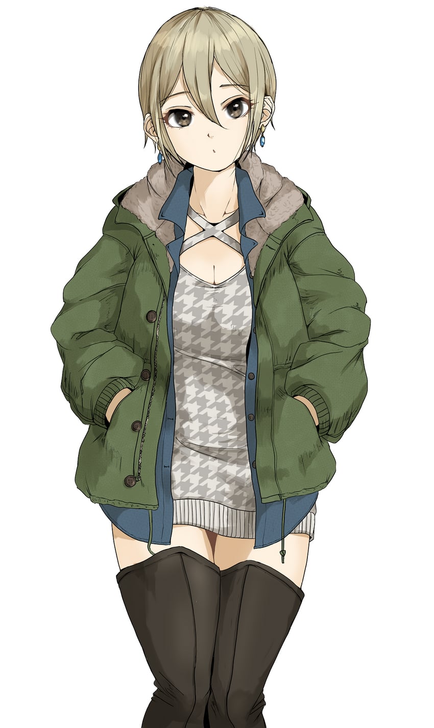 shiomi syuko (idolmaster and 1 more) drawn by gatsby_ssl