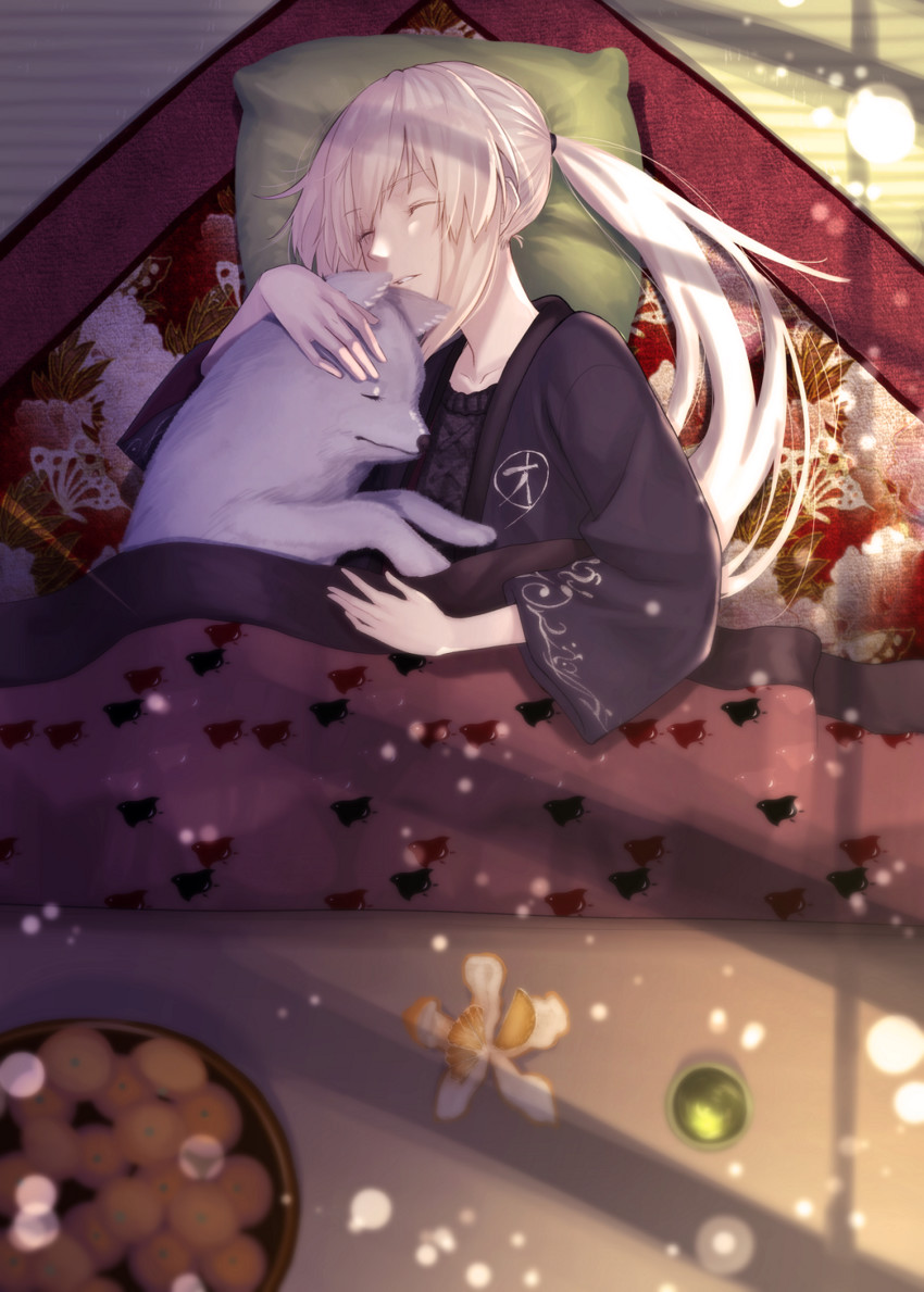 artoria pendragon, saber alter, and cavall ii (fate and 1 more) drawn by matsuharu_(lip-mil)