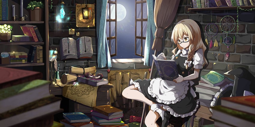 kirisame marisa (touhou and 1 more) drawn by ragho_no_erika