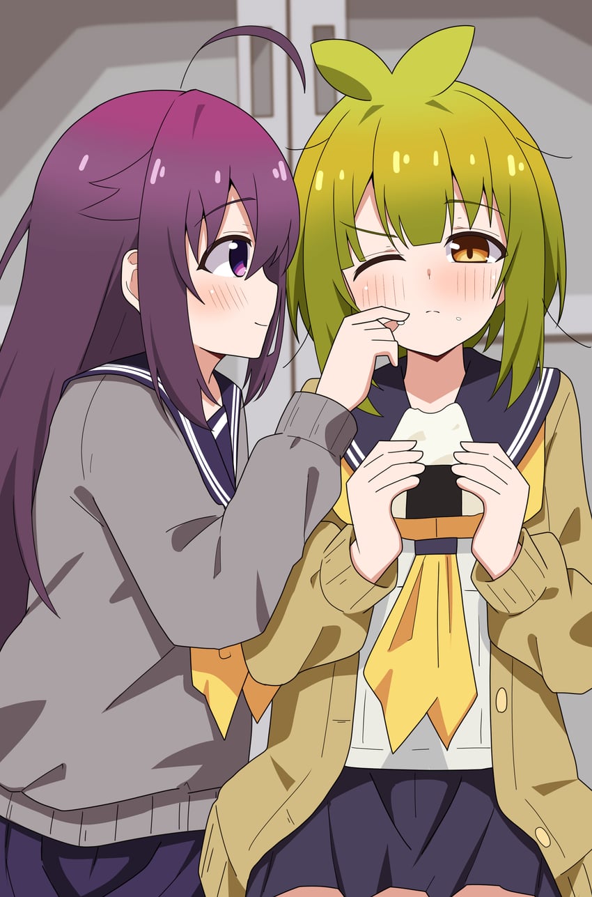 koshi anko and bashame meme (shikanoko nokonoko koshitantan) drawn by hosinonana