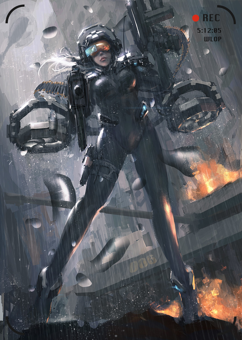 original drawn by wlop