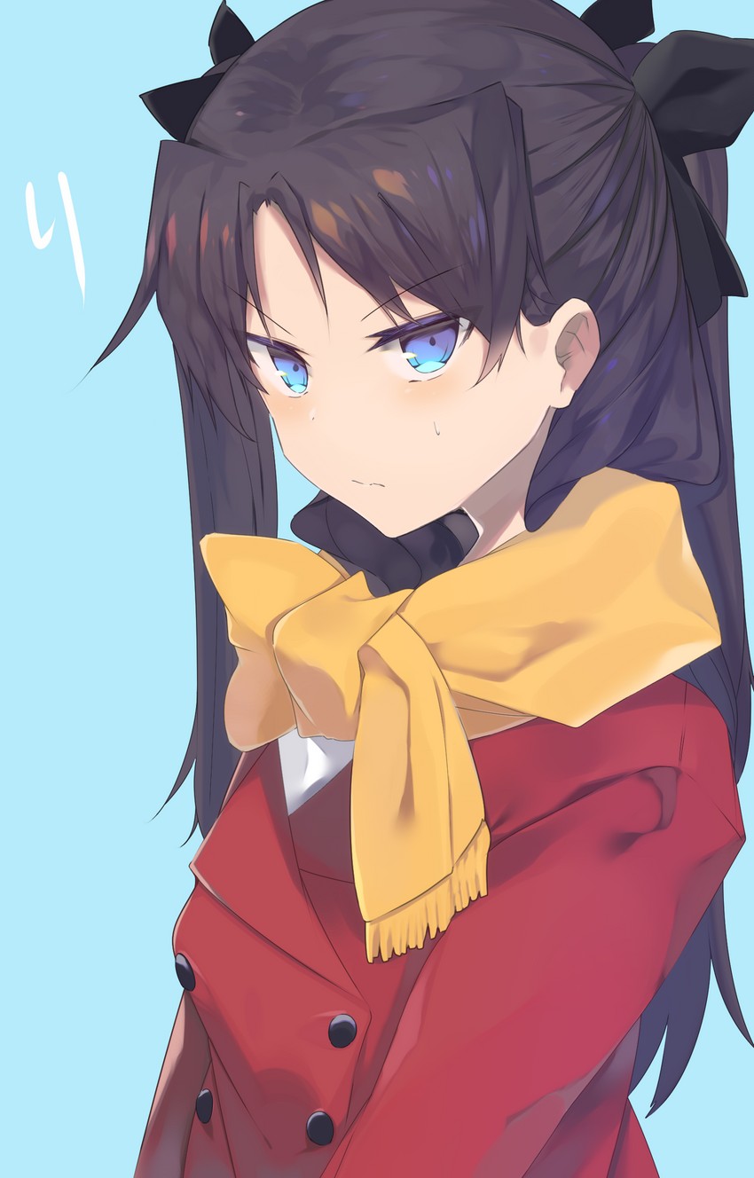 tohsaka rin (fate and 1 more) drawn by hiiragi_ken