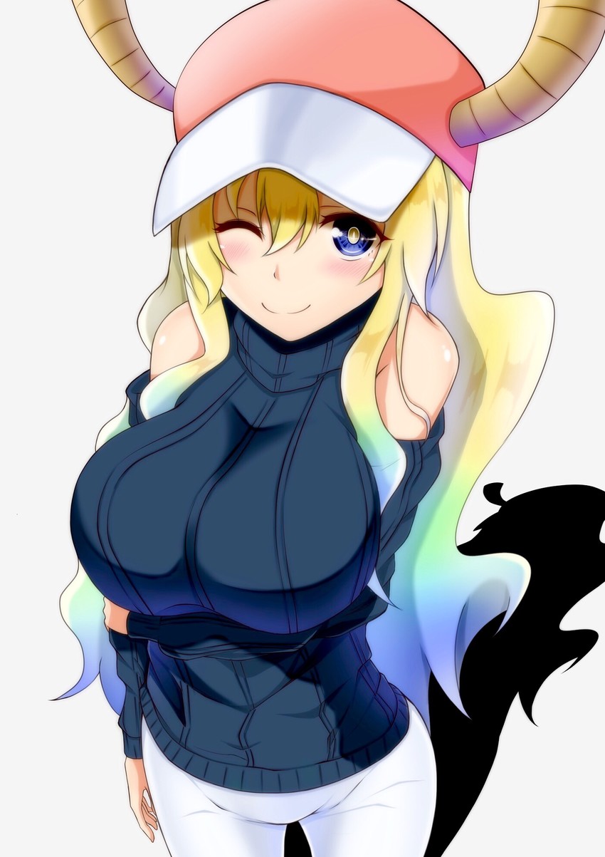 lucoa (kobayashi-san chi no maidragon) drawn by shiru_bupure