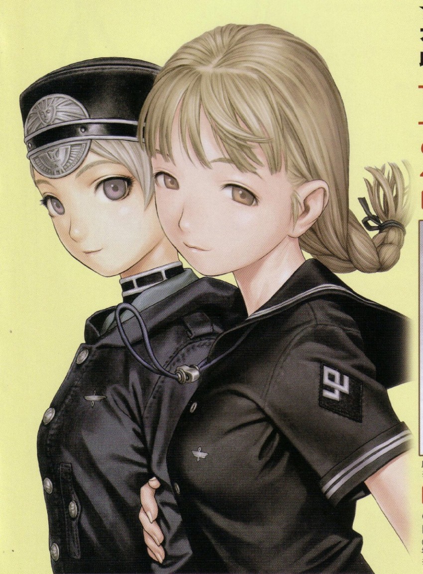 tatiana wisla and alister agrew (last exile) drawn by murata_range