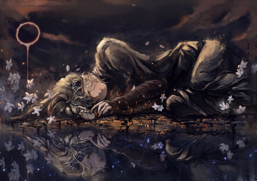 fire keeper (dark souls and 1 more) drawn by huanyan420112