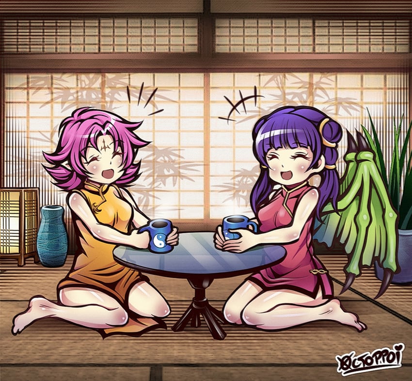myrrh and fae (fire emblem and 2 more) drawn by thaumana