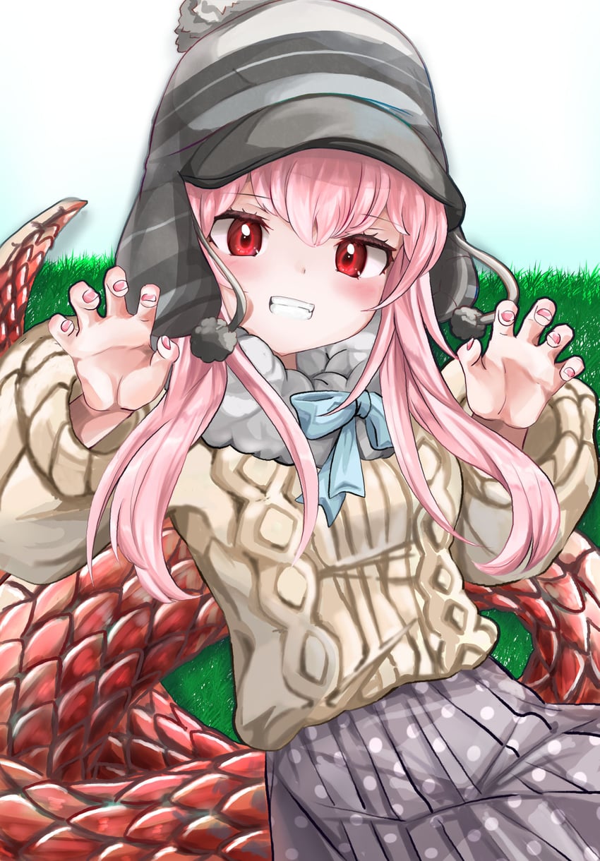 taipan (kemono friends and 1 more) drawn by shiroshima_hibiki