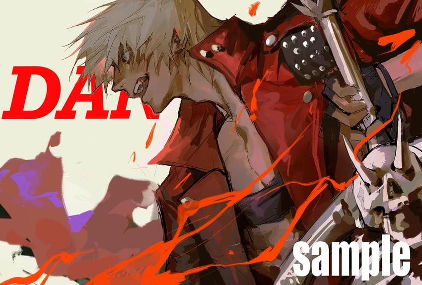 dante (devil may cry and 1 more) drawn by orr2kln3tjteydj